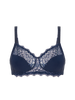 Caresse Wireless Triangle Bra Ink Blue Simone Perele