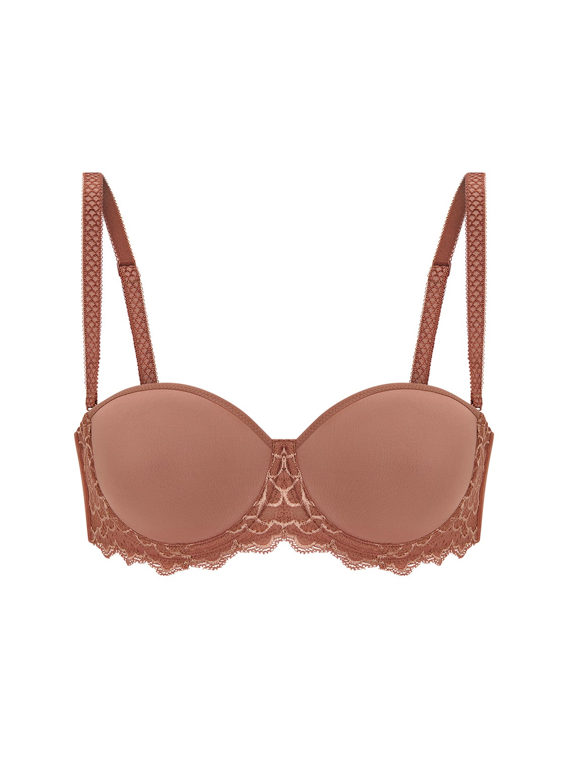 Simone Perele 12v Karma STRAPLESS PLUNGE BRA PEAU ROSE buy for the best  price CAD$ 130.00 - Canada and U.S. delivery – Bralissimo