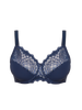 Caresse Full Cup Bra Ink Blue Simone Perele