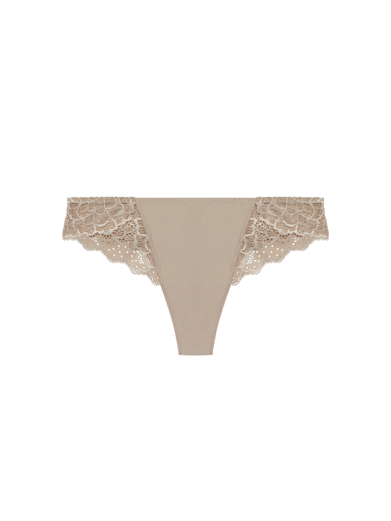 Simone Perele Caresse Tanga Greige