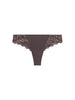 Caresse Tanga - Graphite Grey