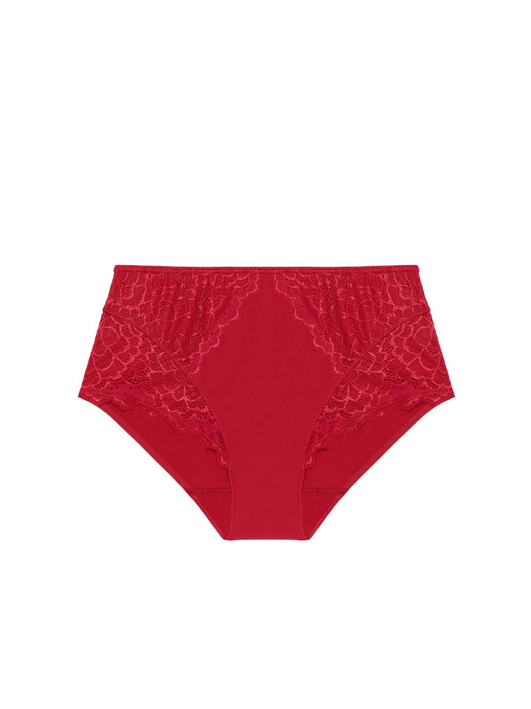 Caresse Retro Brief Panty Tango Red Simone Perele