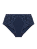 Caresse Retro Brief Panty Ink Blue Simone Perele