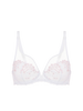 Wish Full Coverage Plunge Bra Crystal White Simone Perele