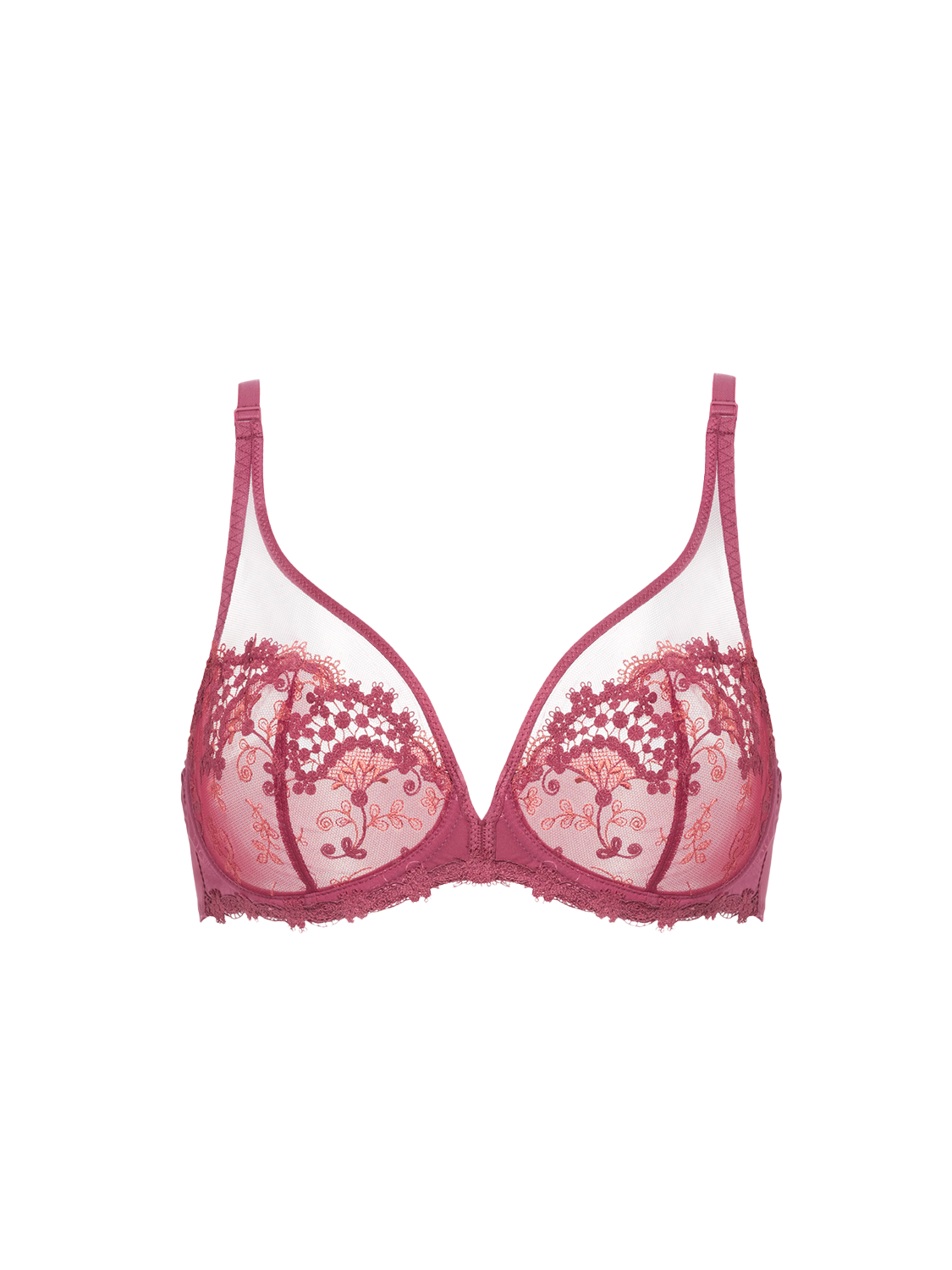 Wish Full Coverage Plunge - Santal Pink