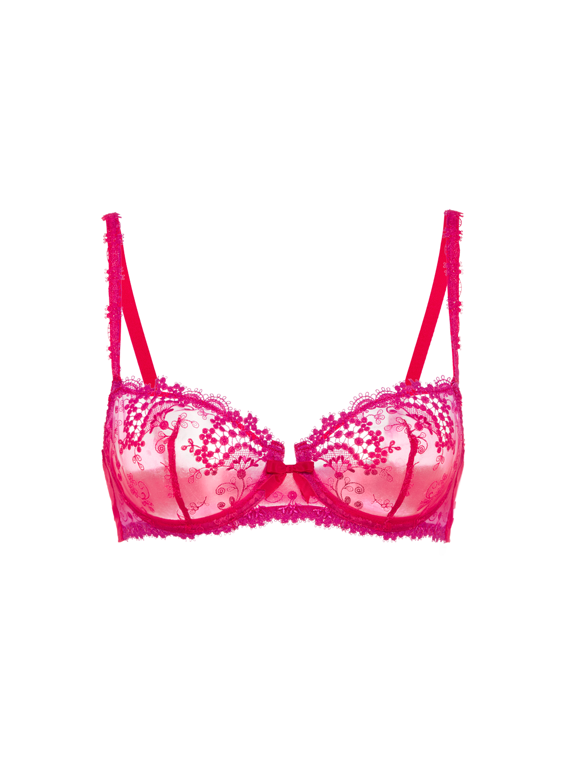 Wish Sheer Demi - Rainbow Red