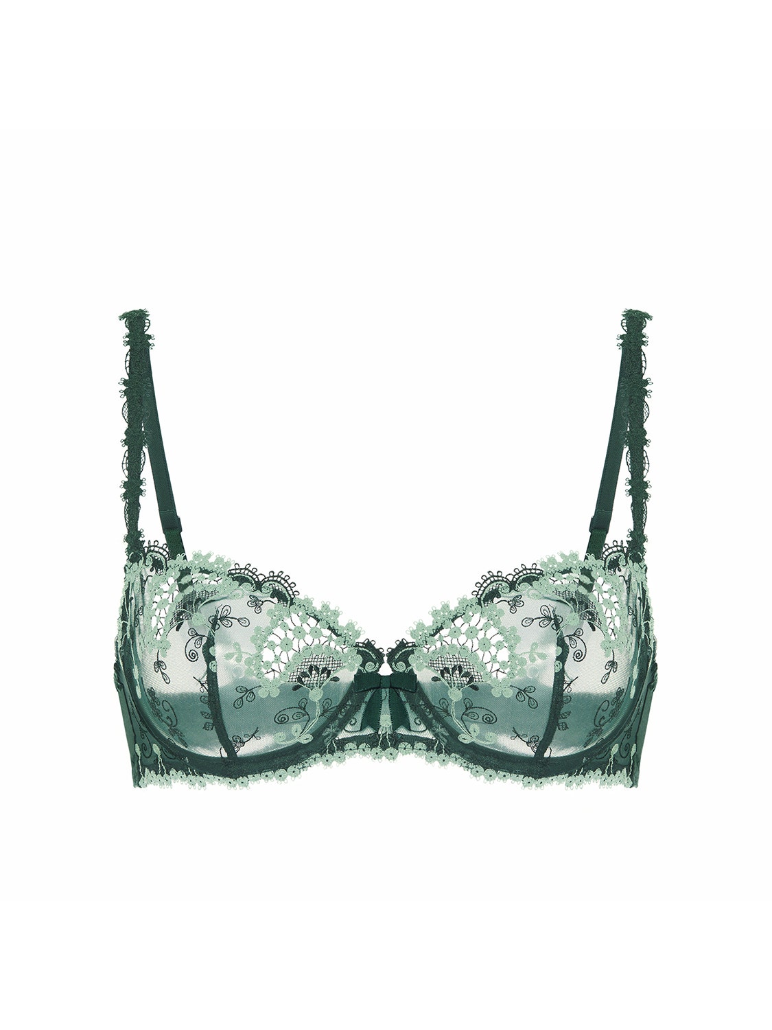 Simone Pérèle | Wish Sheer Demi - Kolsai Green