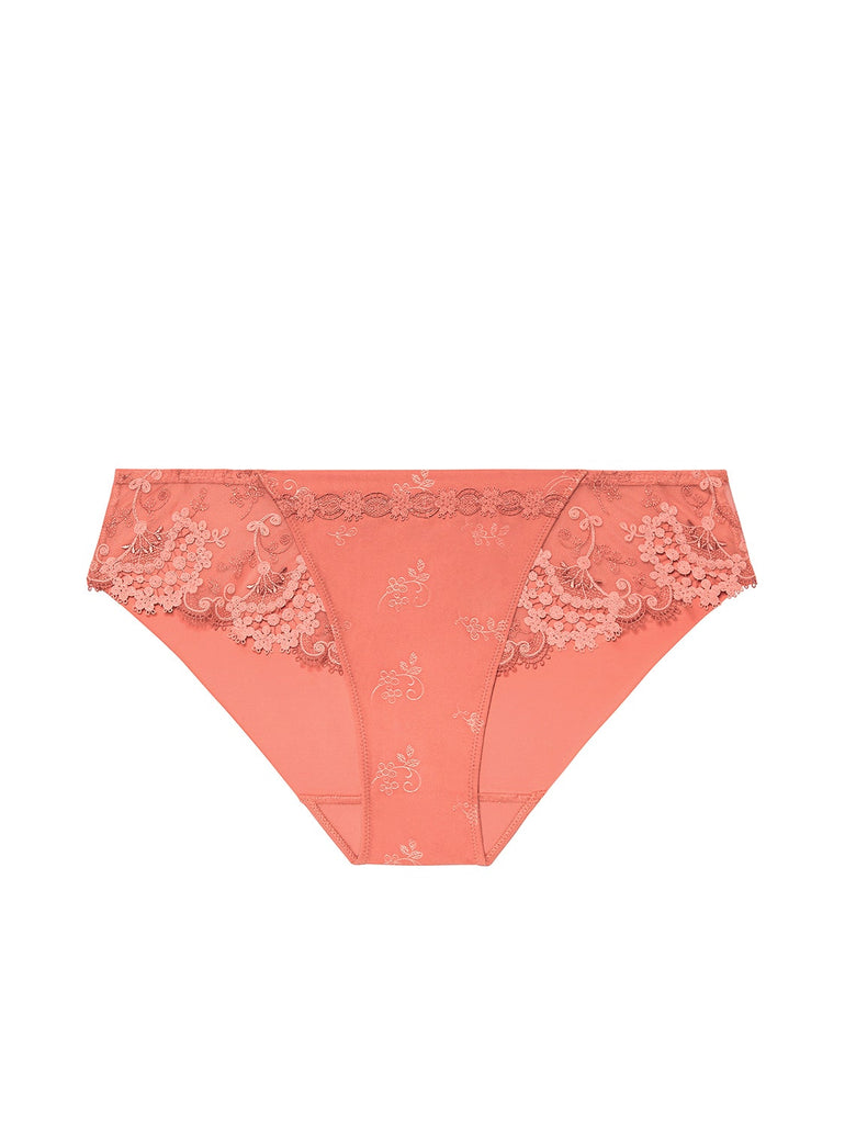 Simone Perele Wish Plunging Push-Up Bra in Ginger Pink FINAL SALE (30% Off)