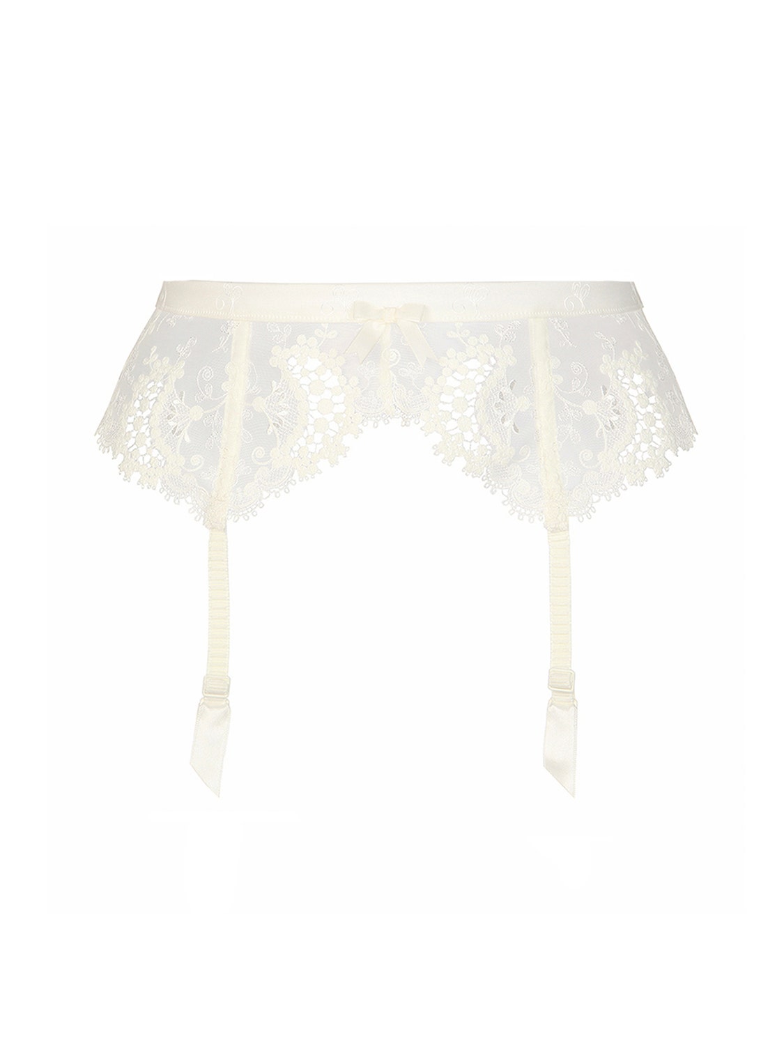 Simone Pérèle | Wish Suspender Belt - Ivory