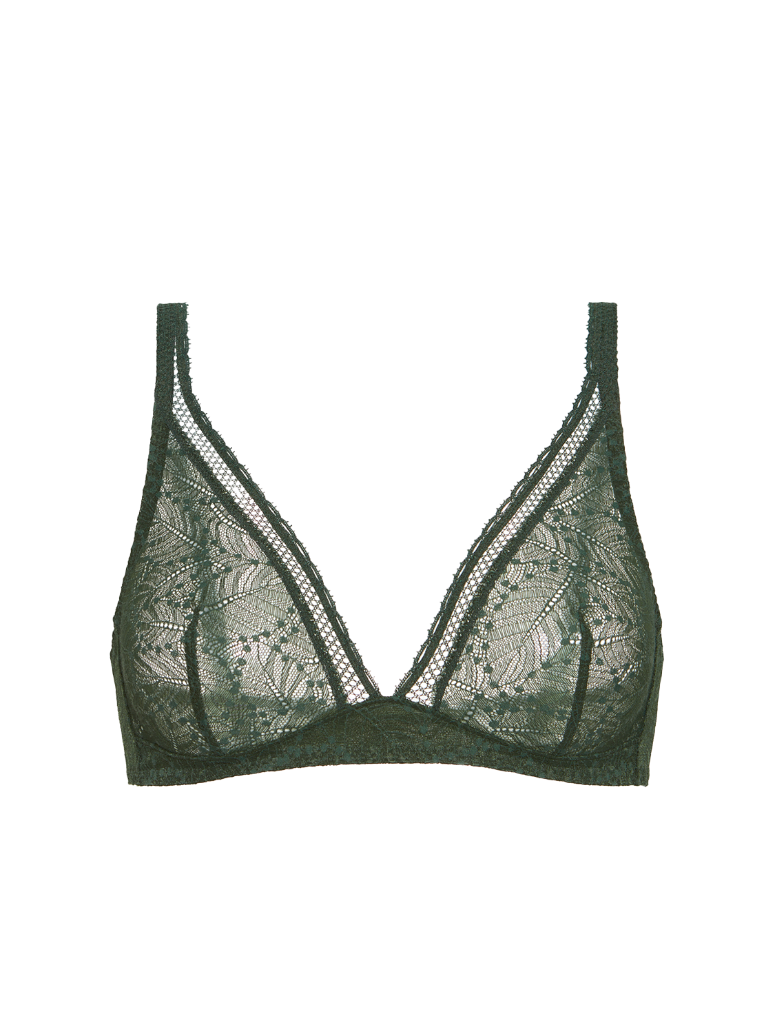 Comete Wireless Triangle Bra Icon Green Simone Perele