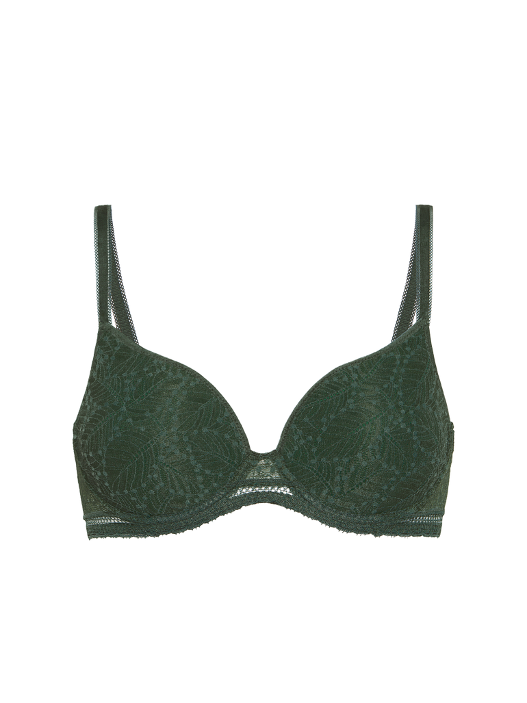 Comete 3D Plunge Bra Icon Green Simone Perele