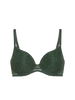 Comete 3D Plunge Bra Icon Green Simone Perele