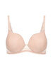 Comete 3D Plunge Bra Pink Sand Simone Perele