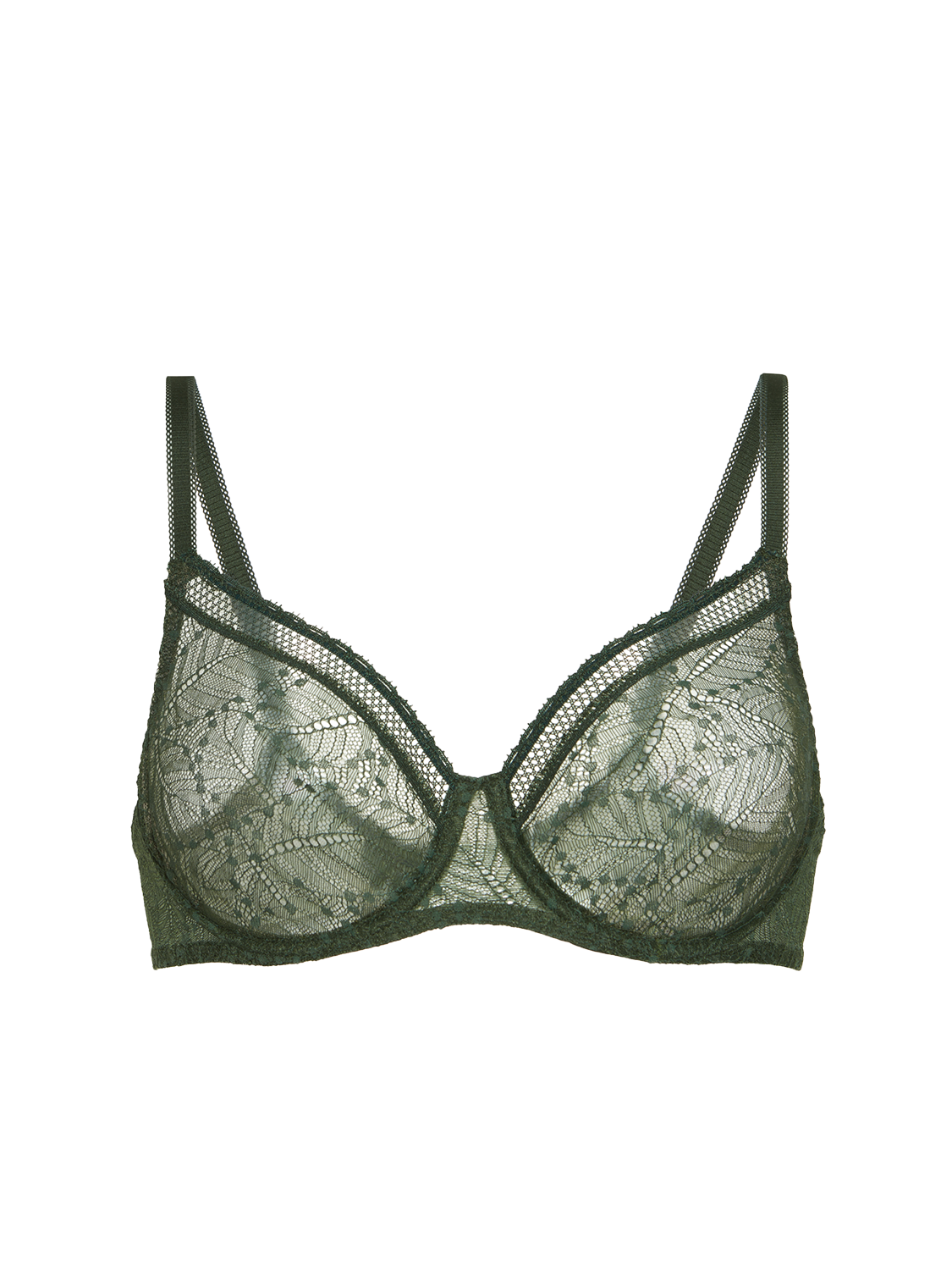 Comete Molded Full Cup Bra Icon Green Simone Perele