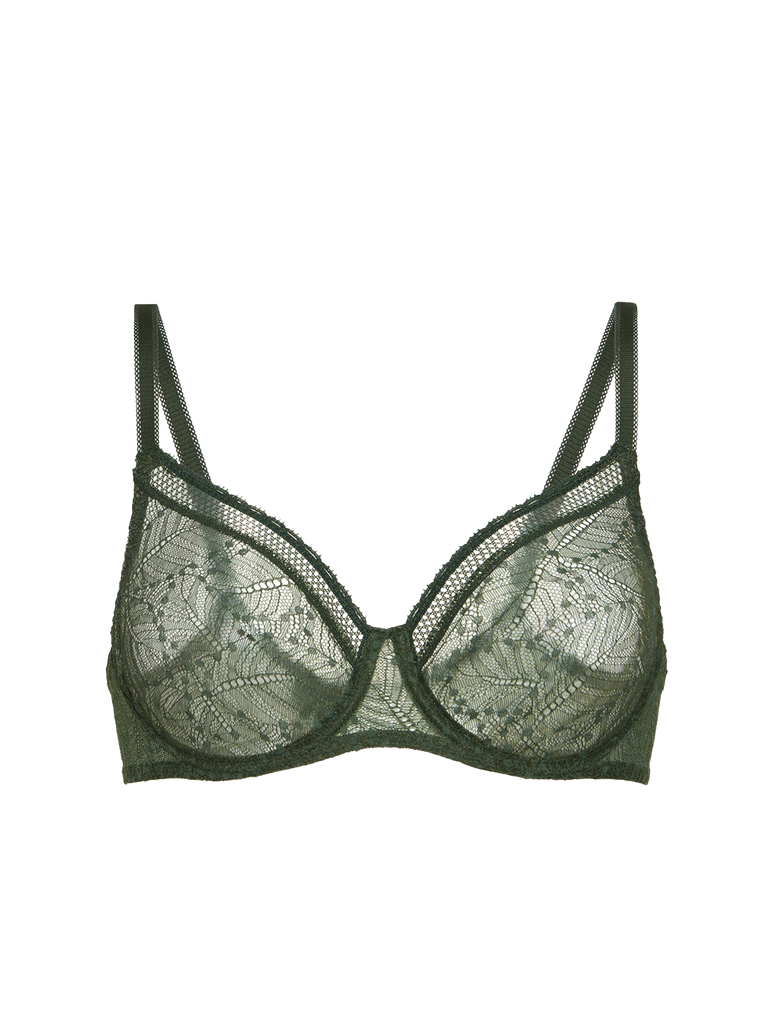 Comete Molded Full Cup Bra Icon Green Simone Perele