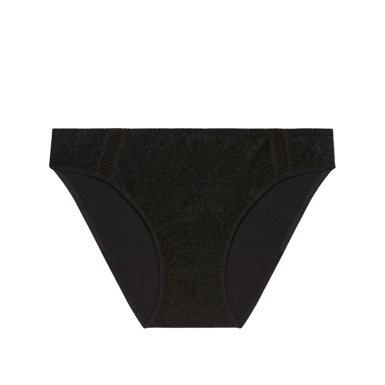 Comete Heavy Flow Period Bikini Black Simone Perele
