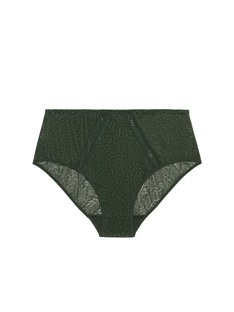 Comete Retro Brief Panty Icon Green Simone Perele