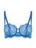 Karma Sheer Demi Bra Myosotis Blue Simone Perele