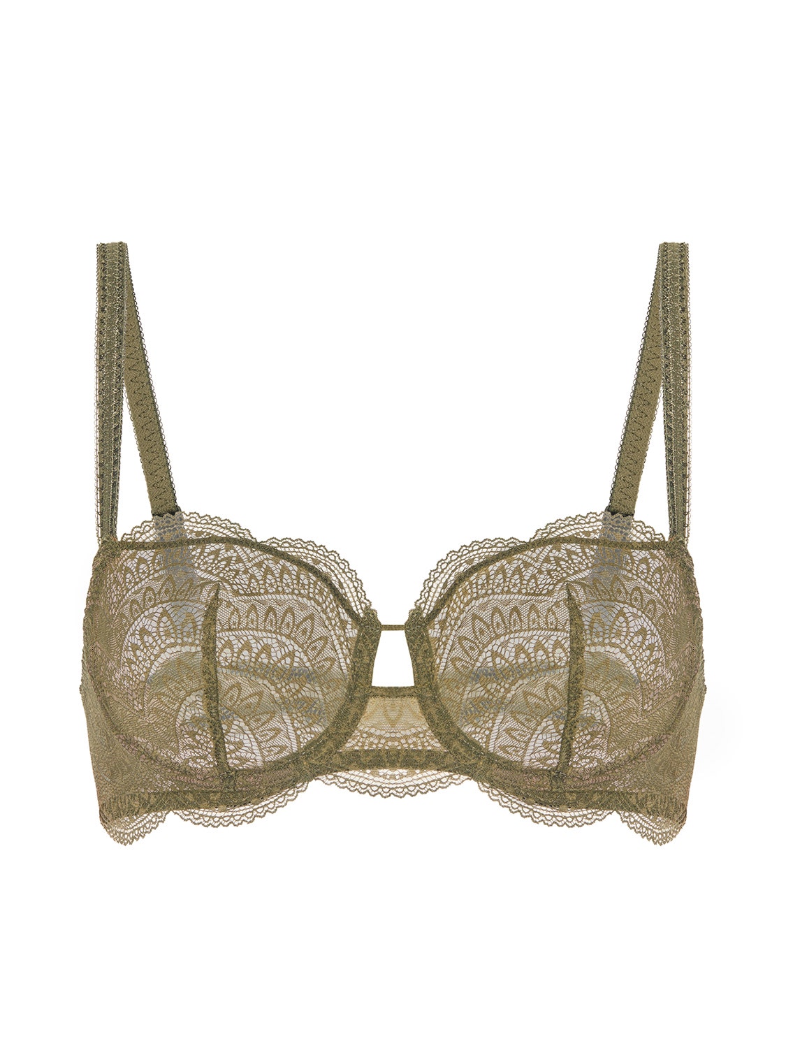 Simone Pérèle | Karma Sheer Demi - Adventure Green