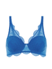 Karma Triangle 3D Demi Bra Myosotis Blue Simone Perele