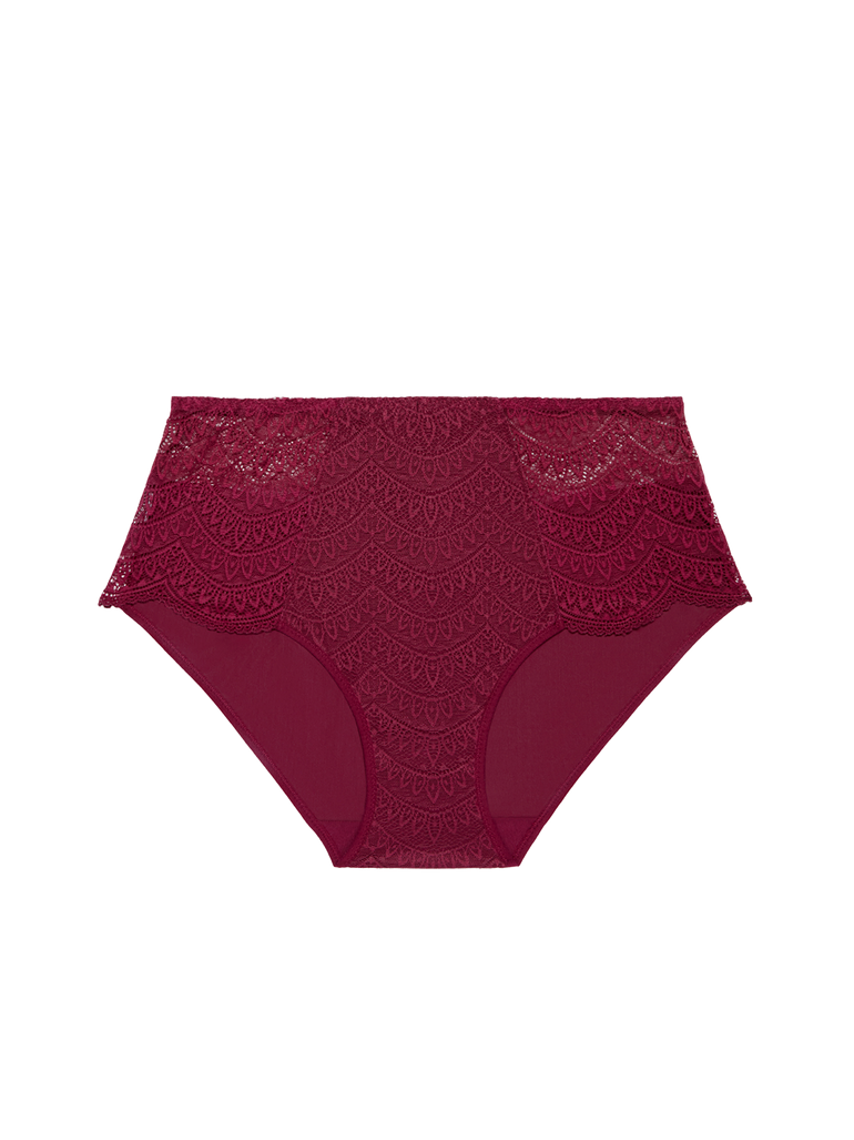 Karma Retro Brief Panty Spinel Red Simone Perele