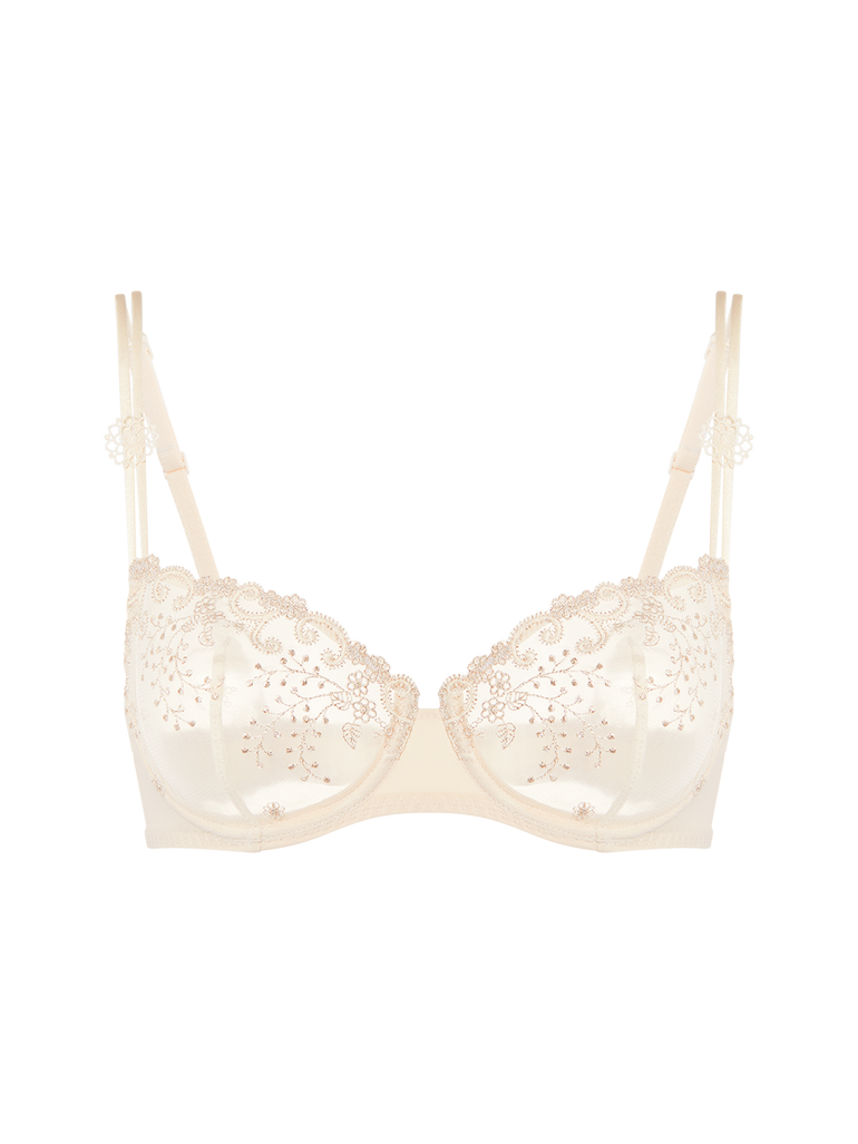 Delice Sheer Demi Bra Topaz Beige Simone Perele