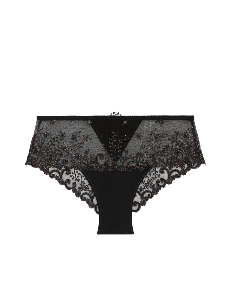 Delice Boyshort Panty Gem Black Simone Perele