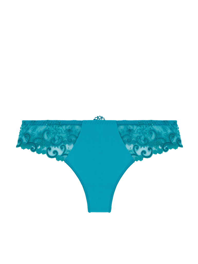 Delice Thong Panty Atoll Blue Simone Perele