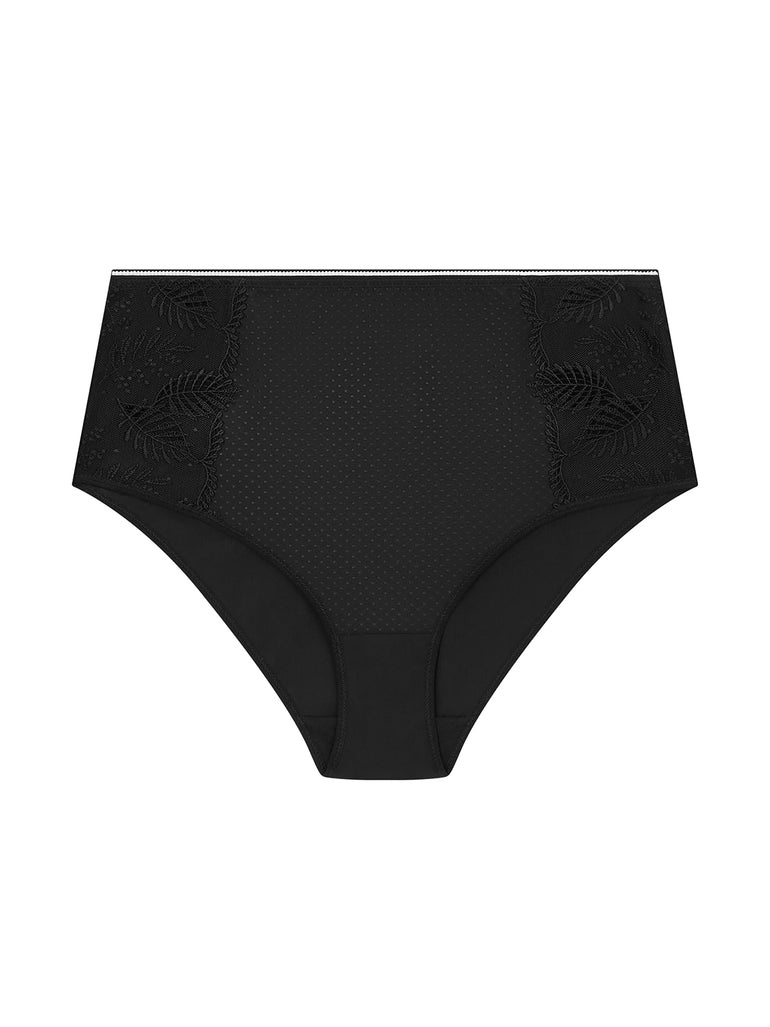 Bloom Retro Brief Panty Black Simone Perele