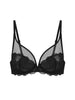 Reve Full Coverage Plunge Bra Black Simone Perele