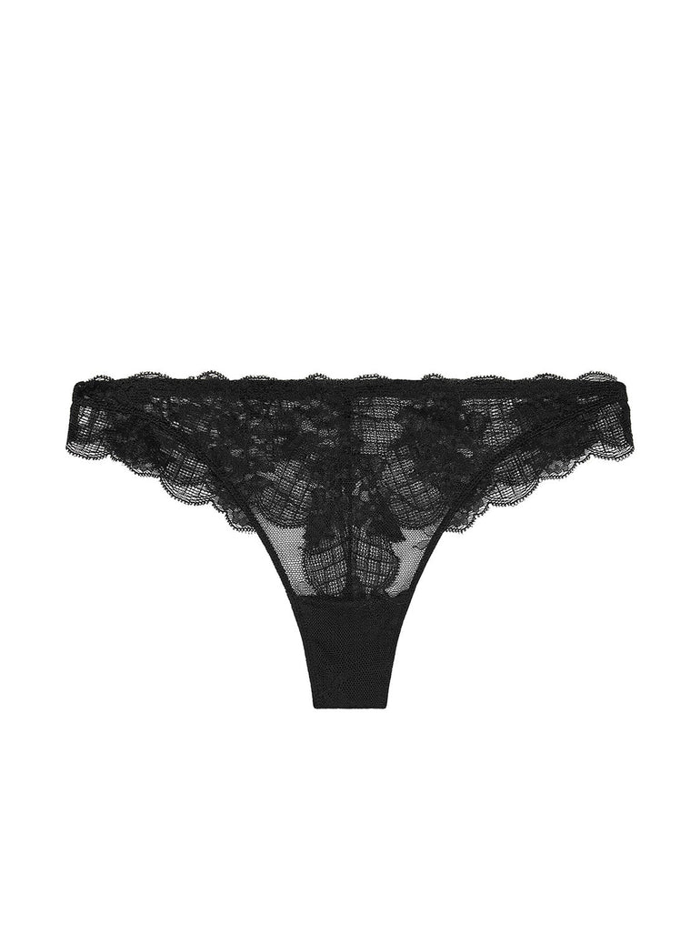Women Sm Sexy Black Lingerie Set Lace Underwear Bra Briefs Sleepwea