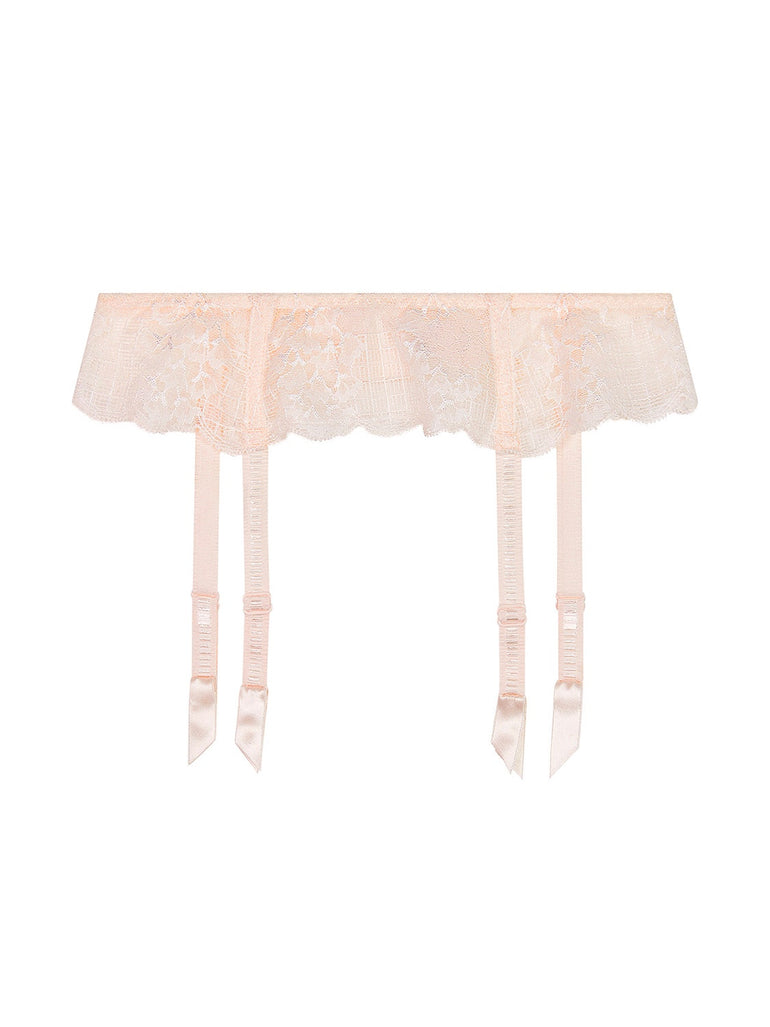 Reve Suspender Belt Sakura Pink Simone Perele