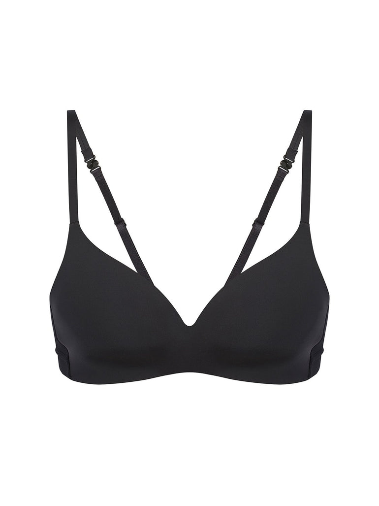 Soft, non-wired bra with padded cups