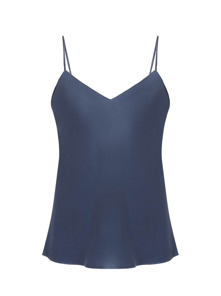 Dream Silk Top Cinder Blue Simone Perele