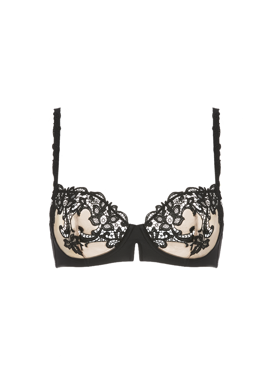 Saga Sheer Demi - Black Whisper