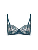 Simone Perele Saga Sheer Demi Bra Prestige Blue