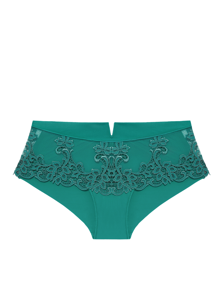 Saga Boyshort Panty Garden Green Simone Perele