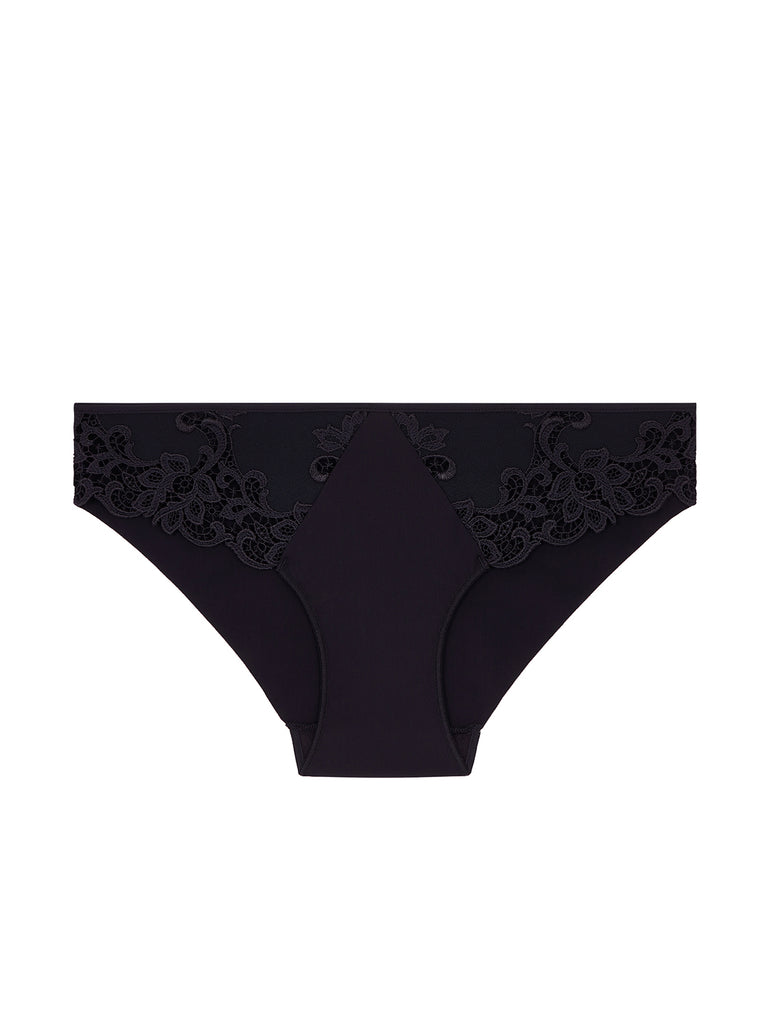 Saga Bikini Panty Black Simone Perele