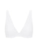 Eugenie Full Coverage Plunge Bra White Simone Perele