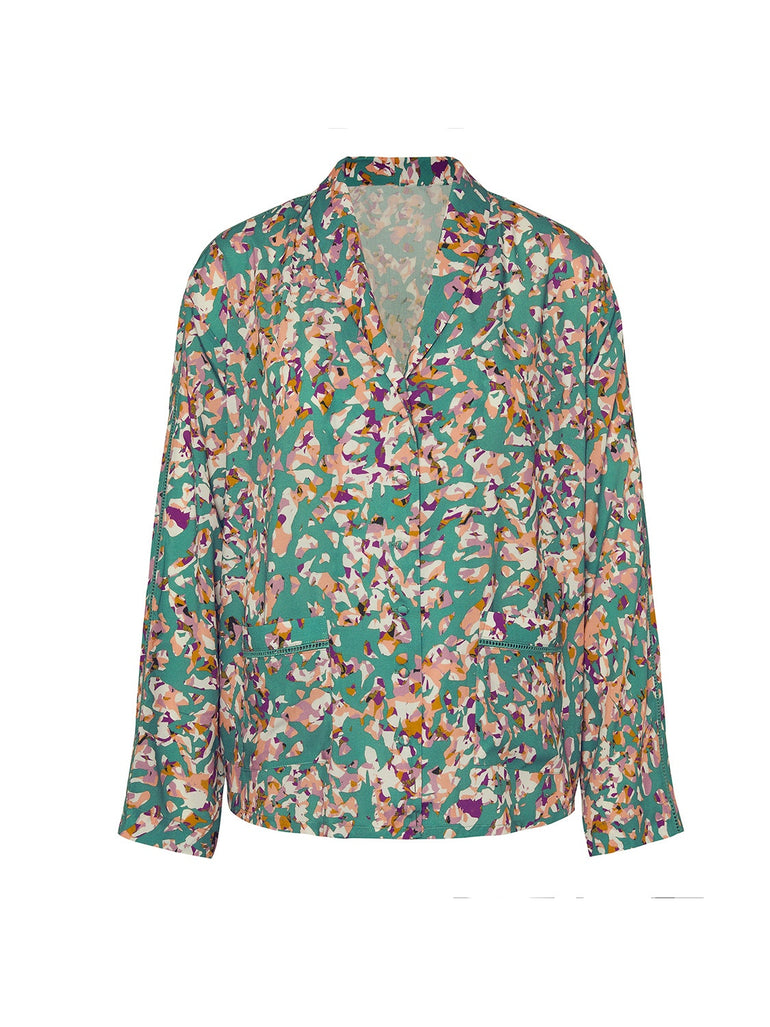 Songe Long Sleeve Top Reef Print Simone Perele