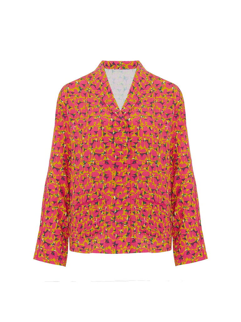 Songe Long Sleeve Top Groovy Print Simone Perele