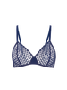 Subtile Wireless Triangle Bra - Midnight