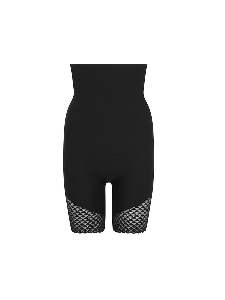 Simone Pérèle  Subtile High Waist Shaper Shorts - Black