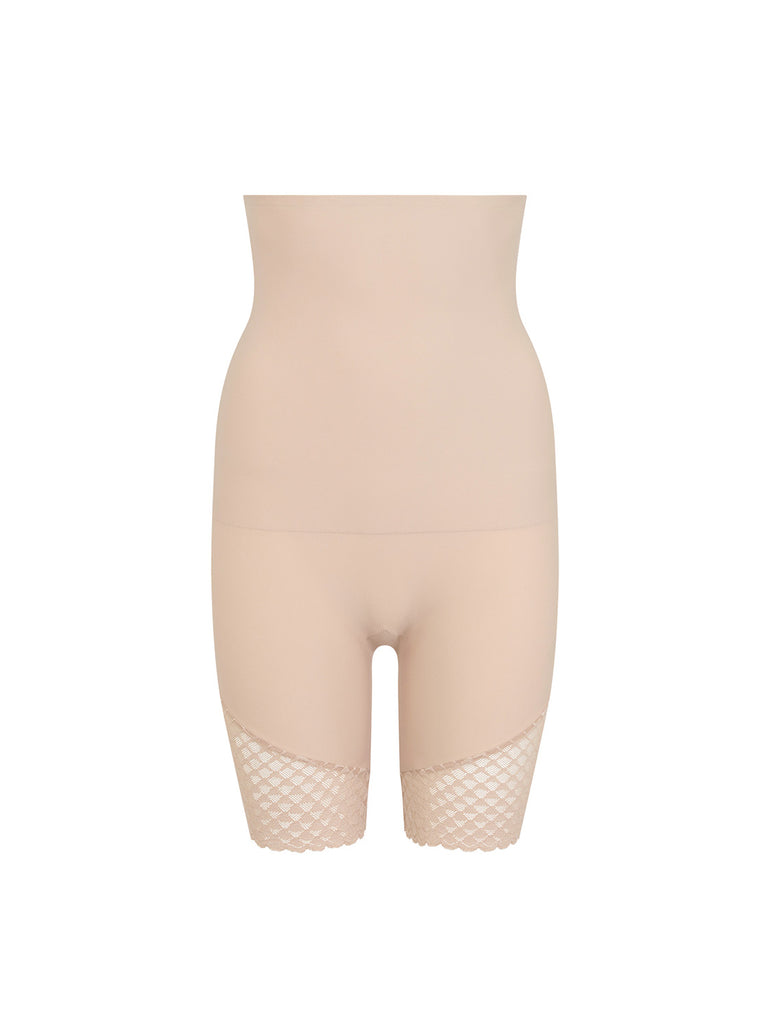 Simone Perele Subtile High Waist Shaper Shorts in Peau Rosée - Busted Bra  Shop