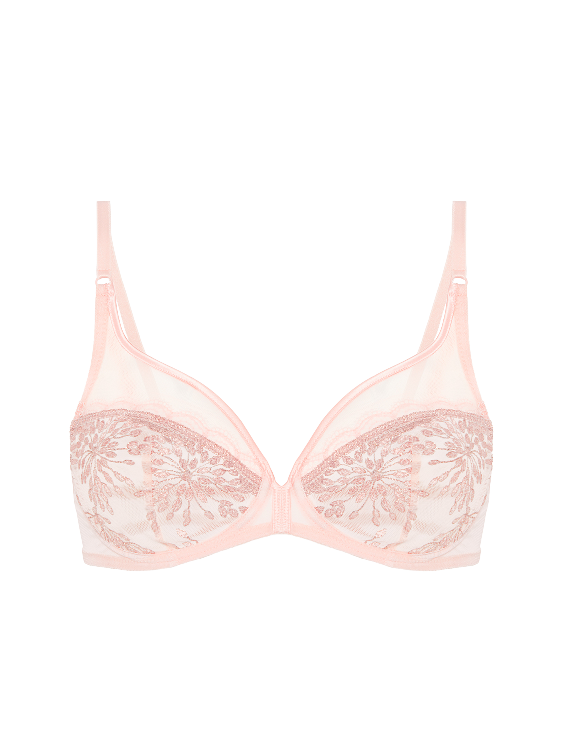 Singuliere Full Coverage Plunge Bra Petal Powder Simone Perele