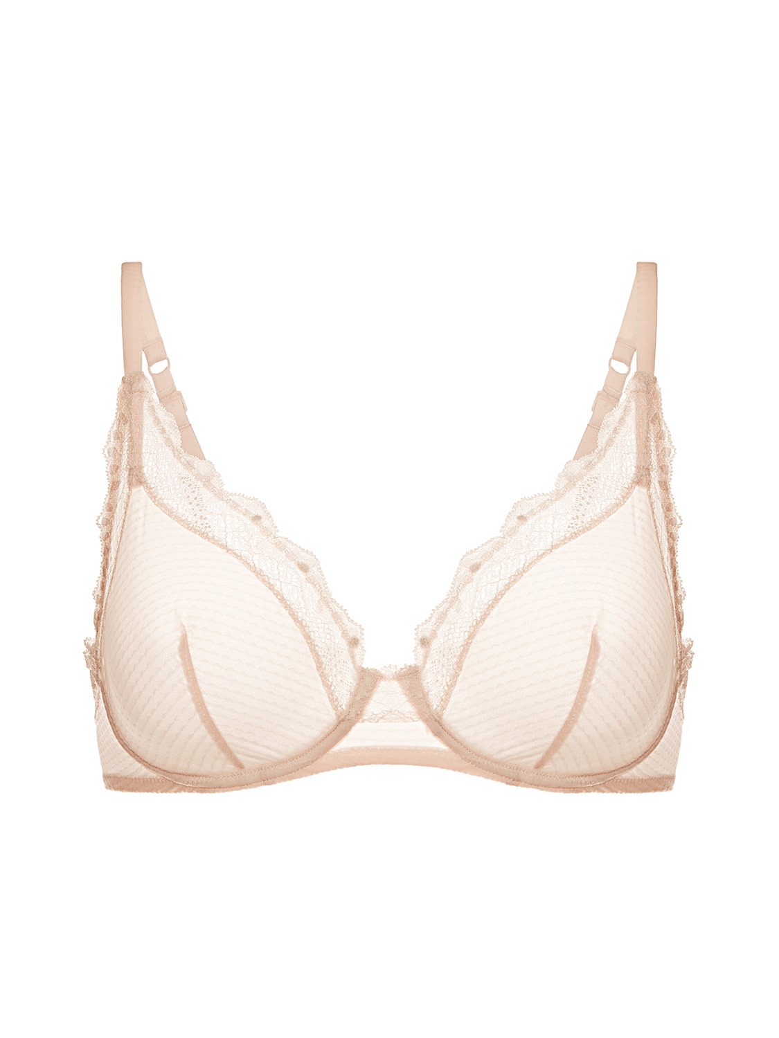 Simone Pérèle | Candide Underwire Plunge - Sakura Pink