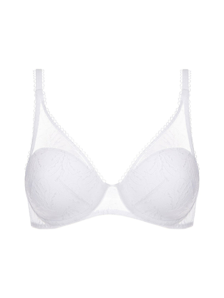 Opaline Triangle 3D Demi Bra White Simone Perele