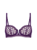 Hortense Sheer Demi Bra Euphoria Purple Simone Perele