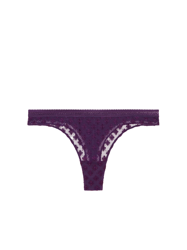 Hortense Tanga Panty Euphoria Purple Simone Perele