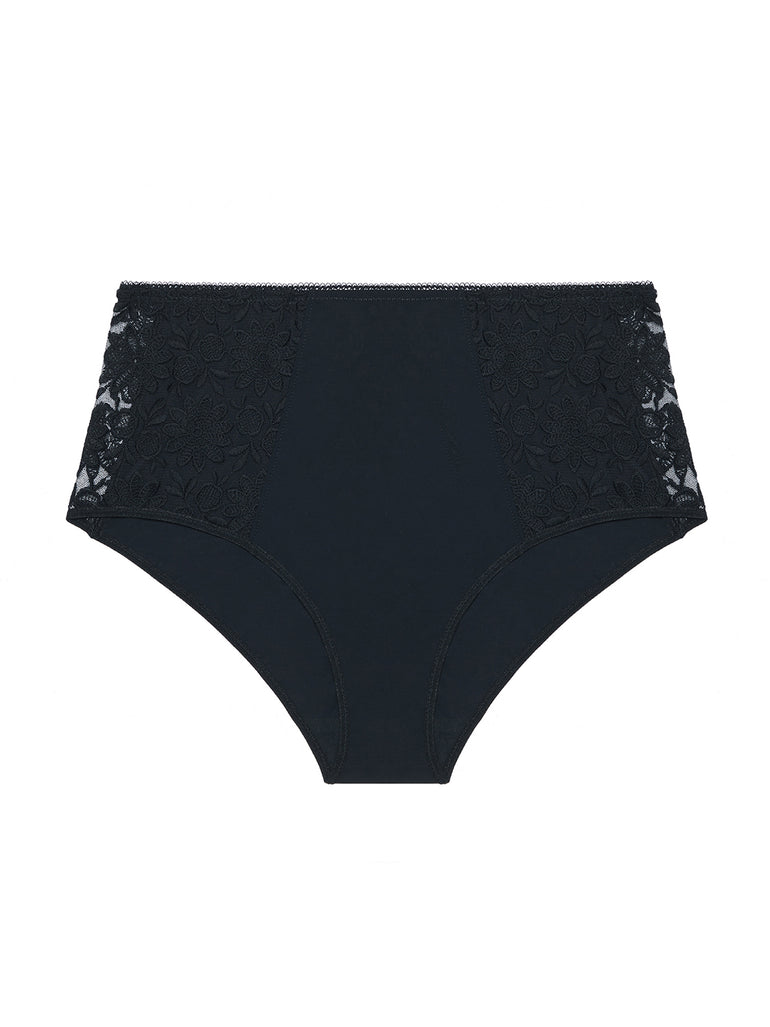 Amazone Retro Brief Panty Black Simone Perele